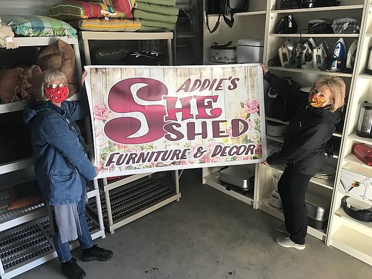 She shed